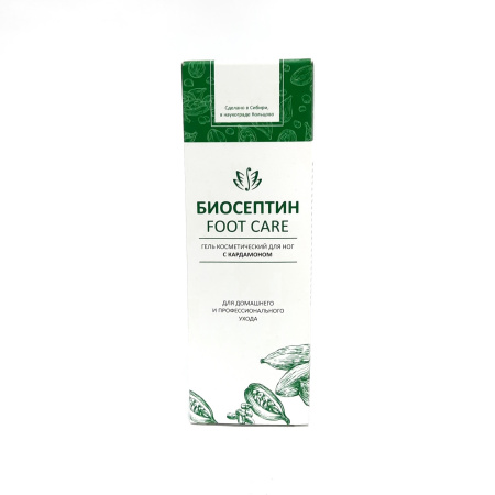 Биосептин гель для ног FOOT CARE, туба 60 мл